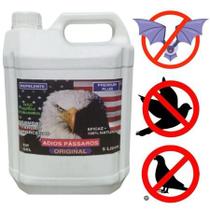 Repelente Atóxico Pombo Pardal Morcego Maritaca Gavião 5l