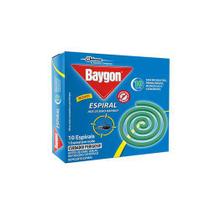Repelente Baygon Espiral Metal Embalagem 10 Um Repelente Baygon Espiral Metal Embalagem 10 Um