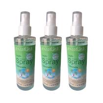 Repelente Citronela Spray Antimosquito NaIlha kit 3 unid