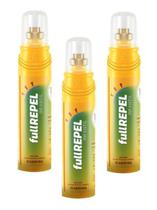 Repelente Com Icaridina Infantil Spray FullRepel Kit 3un. - Exposis