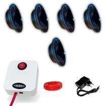 Repelente contra aves pardal pombo maritaca andorinha urubu coruja 5 pontos Repelente contra aves pardal pombo maritaca andorinha urubu coruja 5 pontos