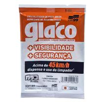 Repelente de agua para vidros automotivo glaco lenço wipe on aplicação unica