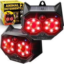 Repelente de Animais GEROSSI Kit com 2 Unidades, Solar e com Sensor de Movimento Repelente de Animais GEROSSI Kit com 2 Unidades, Solar e com Sensor de Movimento
