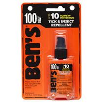 Repelente de Carrapatos e Insetos Bens 100 Deet 1,25 Oz da Ben's (pacote com 4)