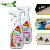 Repelente de citronela 5OOml proteção 1OO% Adeus pernilongos - Pronto para uso + spray / 2unidades
