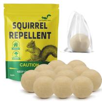 Repelente de esquilos CONKAT para jardim e sótão ao ar livre -12P