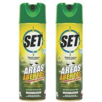 Repelente de Insetos Aerosol Áreas Abertas 300ml Set Inset