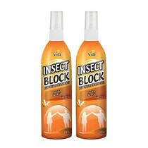 Repelente De Insetos Mosquitos Dengue Insect Block 200ml 2un