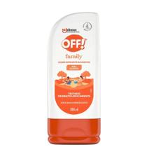 Repelente de Insetos OFF Family 200ml Loção Não Oleoso Testado Dermatologicamente 4Hrs Proteção