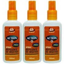 Repelente de Insetros Spray 105ml Com Icaridina 4h Action Contra Dengue