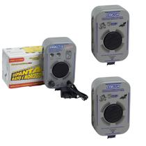 Repelente de morcegos ultrasonico sonoro zebu 2 emissores
