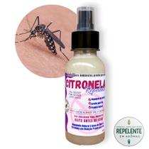 repelente de mosquito - Repelente a base de óleo de Citronela - Spray Pronto Uso 120 ML