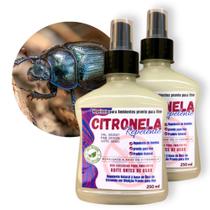 repelente de mosquito - Repelente a base de óleo de Citronela - Spray Pronto Uso 2 X 250 ML