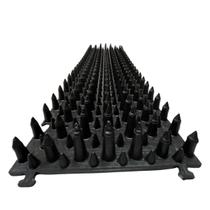 Repelente de pombos com espinho 8M preto