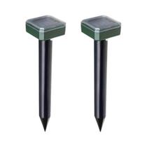 Repelente De Pragas Solar Quadrado Para Exterior, Eficaz Contra Roedores, Toupeiras, Ratos E