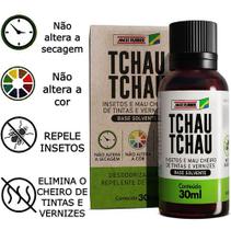 Repelente Desodorizador Tchau Tchau Insetos E Cheiro de Vernizes e Tintas Pintura 30ml - MAXI RUBBER