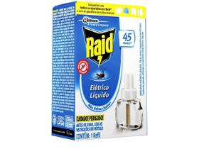 Repelente Elétrico Líquido Raid Refil 32,9ml - 45 Noites