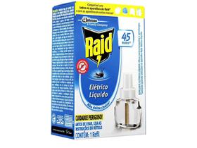 Repelente Elétrico Líquido Raid Refil 32,9ml - 45 Noites