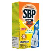 Repelente Elétrico Líquido Refil SBP 35ml 45 Noites