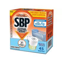 Repelente Elétrico Líquido Sbp 45 Noites Aparelho + Refil