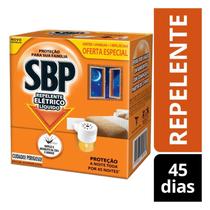 Repelente Elétrico Líquido SBP 45 Noites + Refil 35ml