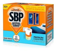 Repelente Elétrico Líquido Sbp45 Noites-Aparelho +Refil35Ml Repelente Elétrico Líquido Sbp45 Noites-Aparelho +Refil35Ml