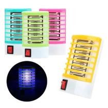 Repelente Eletronico Mata Mosquitos Asrmadilha Pernilongos Insetos Luminaria Luz Noturna Led 2 Em 1