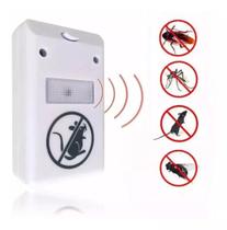Repelente eletrônico ultrassônico para insetos, ratos e morcegos Kit 5 - KIT 5 REPELENTES