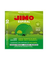 Repelente Espiral Jimo Mosquitos Insetos Voadores 8h 10un Repelente Espiral Jimo Mosquitos Insetos Voadores 8h 10un