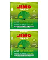 Repelente Espiral Jimo Mosquitos Insetos Voadores 8h 20un Repelente Espiral Jimo Mosquitos Insetos Voadores 8h 20un