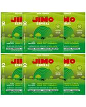 Repelente Espiral Jimo Mosquitos Insetos Voadores 8h 60un Repelente Espiral Jimo Mosquitos Insetos Voadores 8h 60un