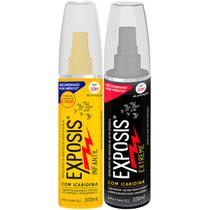 Repelente Exposis Adulto Infantil Icaridina Spray 100ml Kit2 Repelente Exposis Adulto Infantil Icaridina Spray 100ml Kit2