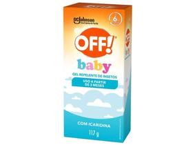 Repelente Infantil Off Baby Gel - 117ml Repelente Infantil Off Baby Gel - 117ml