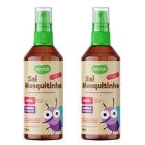 Repelente Infantil Sai Mosquitnho 120ml Kit 2 Unid Age contra mosquito da dengue Repelente Infantil Sai Mosquitnho 120ml Kit 2 Unid Age contra mosquito da dengue