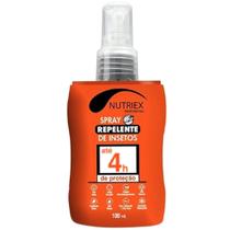 Repelente insetos spray ate 4hrs 100ml nutriex profissional