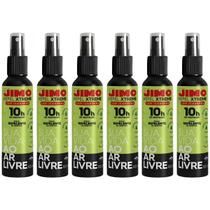 Repelente Jimo Suave 100ml 6un Proteção 10h Rápida Absorção Textura Leve Não Oleosa Repelente Jimo Suave 100ml 6un Proteção 10h Rápida Absorção Textura Leve Não Oleosa
