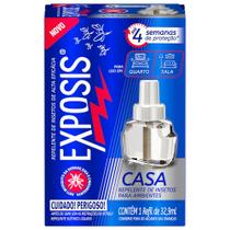 Repelente Líquido Elétrico Exposis Casa Refil 32,9ml