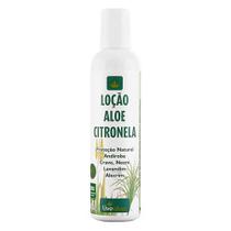 Repelente Loção Aloe Citronela (Andiroba Cravo, Neem, Lavandim, Alecrim) 200ml - LiveAloe