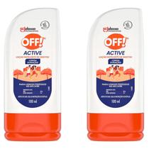 Repelente Loção Off! Active Longa Duração Squeeze 100ml