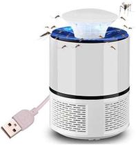 Repelente Mosquiteiro Armadilha Mata Mosquito Led Eletrico 360 BRANCO Repelente Mosquiteiro Armadilha Mata Mosquito Led Eletrico 360 BRANCO
