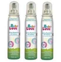 Repelente Para Bebe Criança Baby 100ml Envio Imediato Kit 3 Repelente Para Bebe Criança Baby 100ml Envio Imediato Kit 3