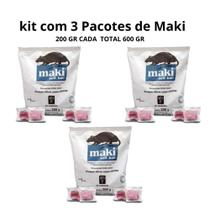 repelente para ratos Maki Soft Bait kit com 3 unidades - 200 gr cada - DE SANGOSSE