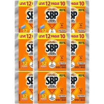 Repelente Pastilha Elétrico SBP Pacote Refil 108 Unidades