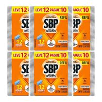 Repelente Pastilha Elétrico SBP Pacote Refil 72 Unidades