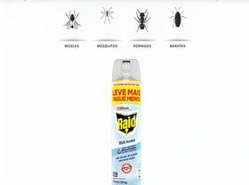 Repelente Raid Dengue Pernilongo Mosquitos Sem Cheiro 420ml