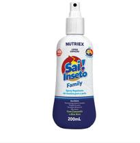 Repelente Sai Inseto Spray Family 200ML - Nutiex - nutriex