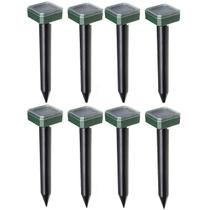 Repelente Solar Kit 8 Uni Ultrassonico Espanta Inseto Escorpiao Cobra Rato Cobras Roedores Peste Jardim Quintal Repelente Solar Kit 8 Uni Ultrassonico Espanta Inseto Escorpiao Cobra Rato Cobras Roedores Peste Jardim Quintal