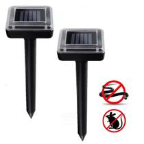 Repelente Solar Ultrassonico 2 Unidades Pestes Cobras Ratos Repelente Solar Ultrassonico 2 Unidades Pestes Cobras Ratos