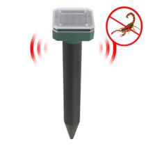 Repelente Solar Ultrassonico Escorpião Pestes Cobras Ratos Roedores Jardim Externo