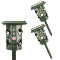 Repelente Solar Ultrassonico Kit 2 Uni Sensor Infravermelho Afasta Roedores Insetos Cobra Escorpiao Frequencia Ajustavel Repelente Solar Ultrassonico Kit 2 Uni Sensor Infravermelho Afasta Roedores Insetos Cobra Escorpiao Frequencia Ajustavel